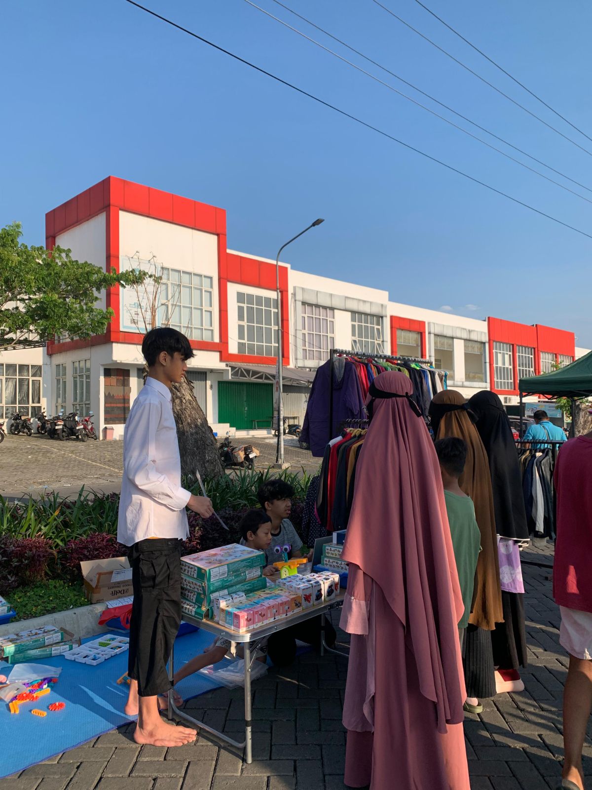 Jualan di Car Free Day